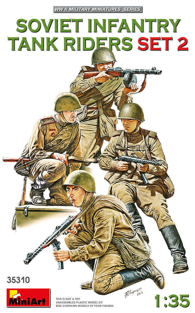 MiniArt 1/35 Soviet Infantry Tank Riders #2 35310